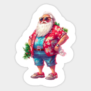 Santa Claus in July #3 Sticker